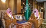 أمير جازان يستقبل مدير فرع صندوق تنمية الموارد البشرية “هدف” بالمنطقة