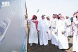 أمين منطقة جازان يتفقّد المشاريع البلدية بمحافظة أبو عريش