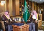 أمير منطقة جازان يستقبل رئيس جامعة جازان