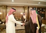 أمير منطقة جازان يستقبل وكيل وزارة الداخلية لشؤون المناطق