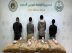 حرس الحدود بجازان يقبض على 4 مخالفين لتهريبهم 160 كجم من القات المخدر