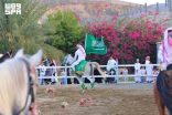 عروض الفروسية تزيّن احتفالات اليوم الوطني في محافظة العقيق