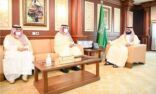 نائب أمير منطقة جازان يستقبل وكلاء ومنسوبي إمارة المنطقة