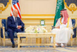 ولي العهد والرئيس الأمريكي يعقدان جلسة مباحثات رسمية ويرأسان اجتماعًا موسَّعًا بقصر السلام في جدة