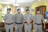 معالي مدير الأمن العام يكرم عددا من الأفراد بشرطة منطقة جازان