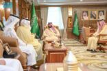الأمير محمد بن عبدالعزيز يستقبل أمين منطقة جازان