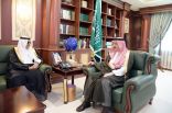 أمير منطقة جازان يستقبل مدير عام التعليم بالمنطقة