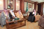نائب أمير منطقة جازان يستقبل محافظ ومشايخ فيفاء