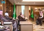 أمير منطقة جازان يناقش سير العمل بمطار الملك عبدالله الدولي الجديد