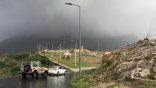 أمطار رعدية على منطقة جازان