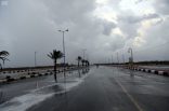 تنبيه من أمطار متوسطة إلى غزيرة على منطقة جازان