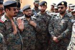 وكيل وزارة الداخلية لشؤون الأفواج الأمنية يتفقّد قوات الأفواج الأمنية بالمناطق الجنوبية