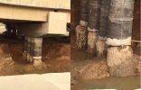 مدير عام الطرق والنقل بجازان يؤكد بأن الجسر سليم