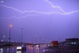 المركز الوطني للأرصاد: أمطار رعدية على منطقة جازان
