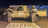 حرس الحدود بمنطقة جازان يحبط تهريب (180) كيلوجرامًا من نبات القات المخدر