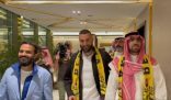 وصول كريم بنزيما لاعب الاتحاد الجديد إلى جدة