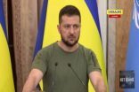زيلينسكي يبدي غضبه من مترجمه:”لا تختزل ما أقول” قلت أيضاً سلافا يوكريني، أي المجد لأوكرانيا”.