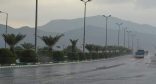 أمطار وبرد وسيول على منطقة جازان