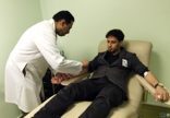 ( نحن نبدأ )  شعاراً لحملة التبرع بالدم بمستشفى الأمير محمد بن ناصر بجازان