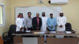 للجنة المناقشة تستقبل بحوث طلاب برنامج اللغة الانجليزية بعمادة التعليم عن بعد بجامعة جازان