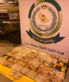 دوريات الأفواج الأمنية بجازان تقبض على اثنين من مخالفي نظام أمن الحدود حاولا تهريب كمية من مادة الحشيش المخدّر