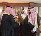 أمير جازان بالنيابة يستقبل محافظ ومشايخ الداير بني مالك..